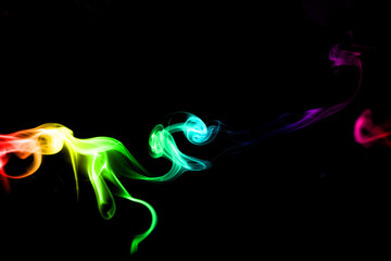 Smoke design as wallpaper