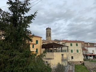 Canvas Print - Castelnuovo della misericordia, Livorno, Tuscany - Italy