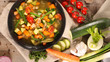 vegetable and broth, minestrone