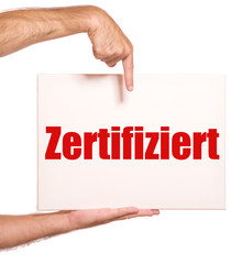 Sticker - Zertifiziert