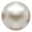 Elegant white pearl