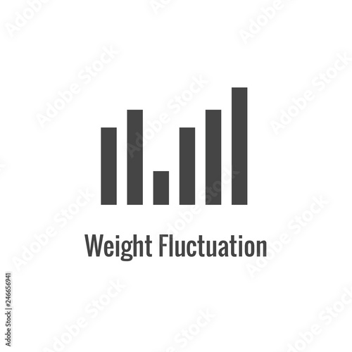 Fotografía BMI / Body Mass Index Icon - image portraying weight balance