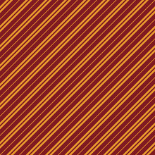 Red And Gold Seamless Pattern - Diagonal Stripes Repeating Pattern Design