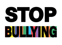Signage-Colorful STOP Bullying Sign