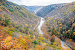 Pine Creek Runs Through the Fall Colors of the 