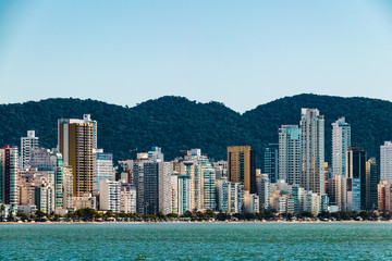 Poster - Balneario Camboriu Skyline, in Santa Catarina, Brazil