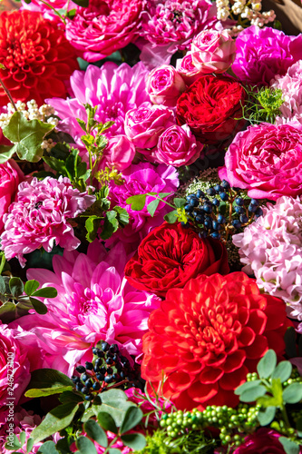 沢山の素敵な花の集合写真 Stock Photo Adobe Stock