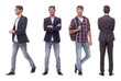 © ASDF - photo collage of a successful young man