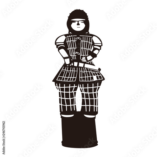 武人埴輪 シルエット Stock Vector Adobe Stock 武人埴輪 シルエット Stock Vector Adobe Stock