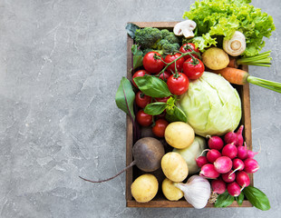 Wall Mural - Set of vegetables