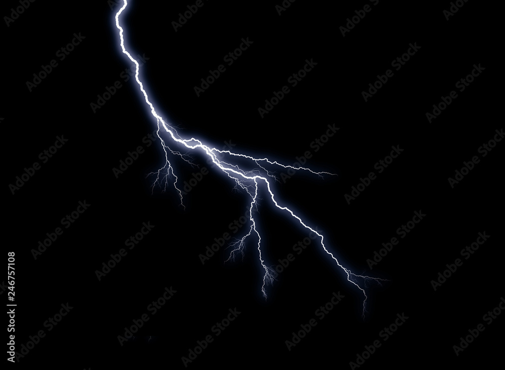 Lightning overlay - obrazy, fototapety, plakaty 
