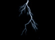canvas print picture - Lightning overlay