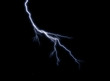 canvas print picture - Lightning overlay