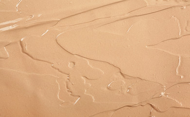 Texture of liquid foundation