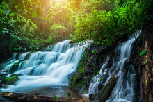 Mun Dang Waterfall At Phu Hin Rong Kla National Park, Thailand 