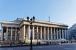 Brongniart Palace (heart of Paris Stock Exchange) in Place de la Bourse - Paris, France