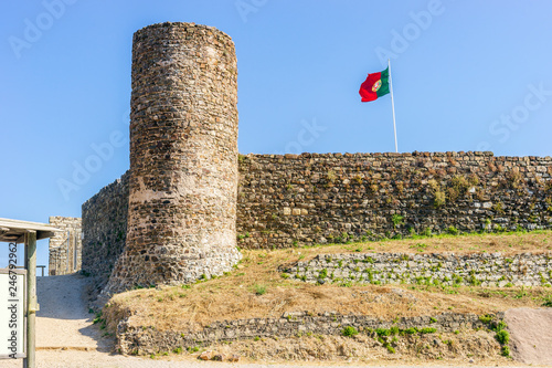 Plakat Zamek w Aljezur, Algarve, Portugalia