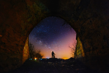 Into the night... On a bicycle! Kriviy Rih, Ukraine