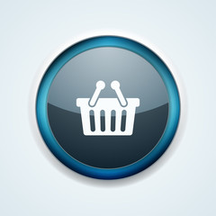 Shopping button illustration