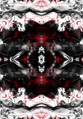Canvas Print - An abstract smooth modern artwork on an artistic background