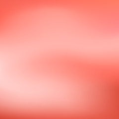Wall Mural - vector coral red color blurred gradient style background. abstract smooth colorful illustration, soc
