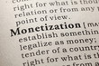© Feng Yu - definition of monetization