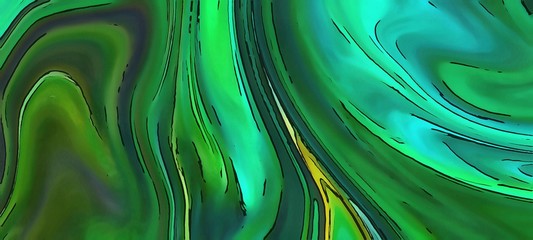 Fototapete - Creative painting pictorial art. Colorful wallpaper in modern style. Abstract texture background. Digital artwork for graphic design, print on canvas. Stock. Can be used as conceptual pattern. Marble.