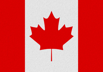 Wall Mural - Canada paper flag