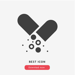 Wall Mural - medicine icon vector