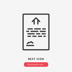 Aufkleber - contract icon vector 