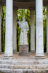 Wall Mural - Ancient statue in the park