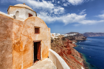 Wall Mural - Oia Santorini