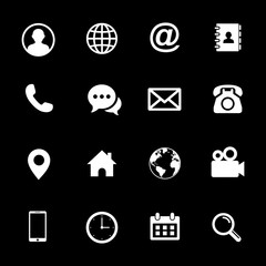 Poster - web icon set. set of web icon symbol vector