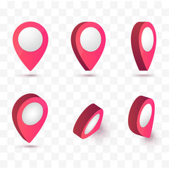 Poster - Map pointer vector illustration. 