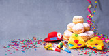 Fototapeta  - Colorful carnival or birthday background