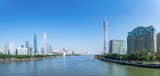 Fototapeta Nowy Jork - Guangzhou city scenery panorama