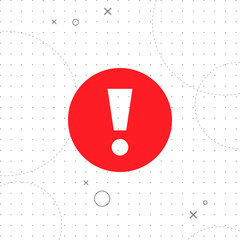Poster - Attention, Exclamation vector icon