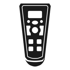 Poster - Air cleaner remote control icon. Simple illustration of air cleaner remote control vector icon for web design isolated on white background