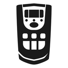 Poster - Ionizer remote control icon. Simple illustration of ionizer remote control vector icon for web design isolated on white background