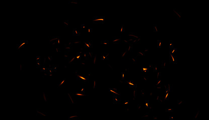 Wall Mural - glitter lights background.abstract dark glitter fire particles lights texture or texture overlays