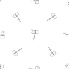 Poster - take photo monopod pattern seamless vector repeat geometric for any web design