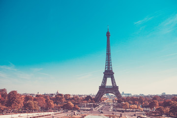 eiffel tower, symbol of paris, france. paris best destinations in europe