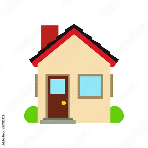 Home house emoji vector Stock Vector Adobe Stock