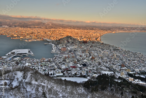 冬の函館山からの夜景 Stock Photo Adobe Stock 冬の函館山からの夜景 Stock Photo Adobe Stock
