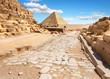 Ruins near the pyramids