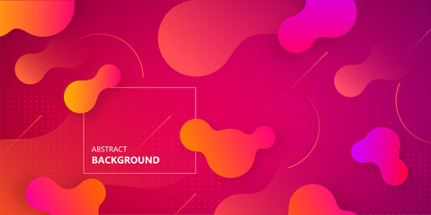 Aufkleber - Liquid dynamic background.