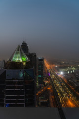 Canvas Print - Dubai skyline city, United arabic emirates, travel photography 2019