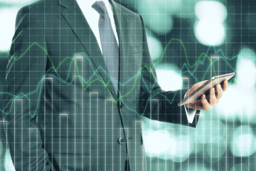 Aufkleber - Innovation, communication and trade concept