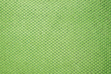 Green Fabric Textured  Background
