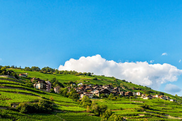 Wall Mural - Country Hills of Switzerland